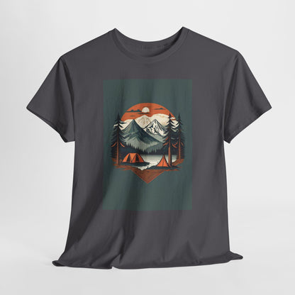 Moonlight Mountain Adventure Tee - Perfect Gift for Hikers