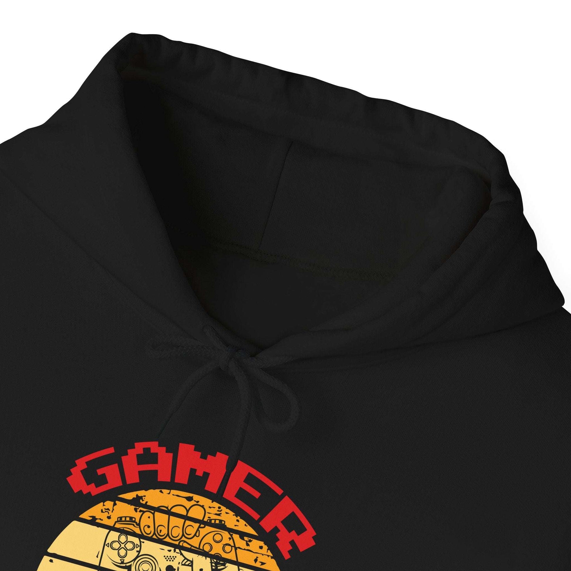 Gamer Club with Controller Design Men's Hoodie