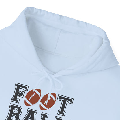 Football Vibes Men's Hoodie - Sporty Athletic Apparel