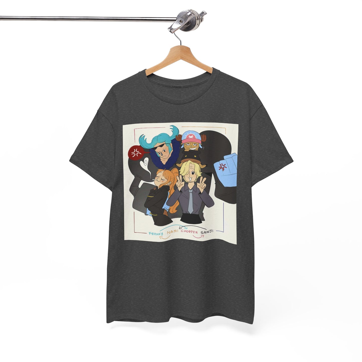 "Switched Bodies" Straw Hat Friends - One Piece Unisex Tee