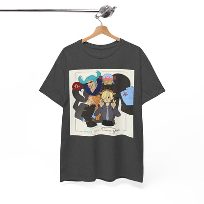 "Switched Bodies" Straw Hat Friends - One Piece Unisex Tee