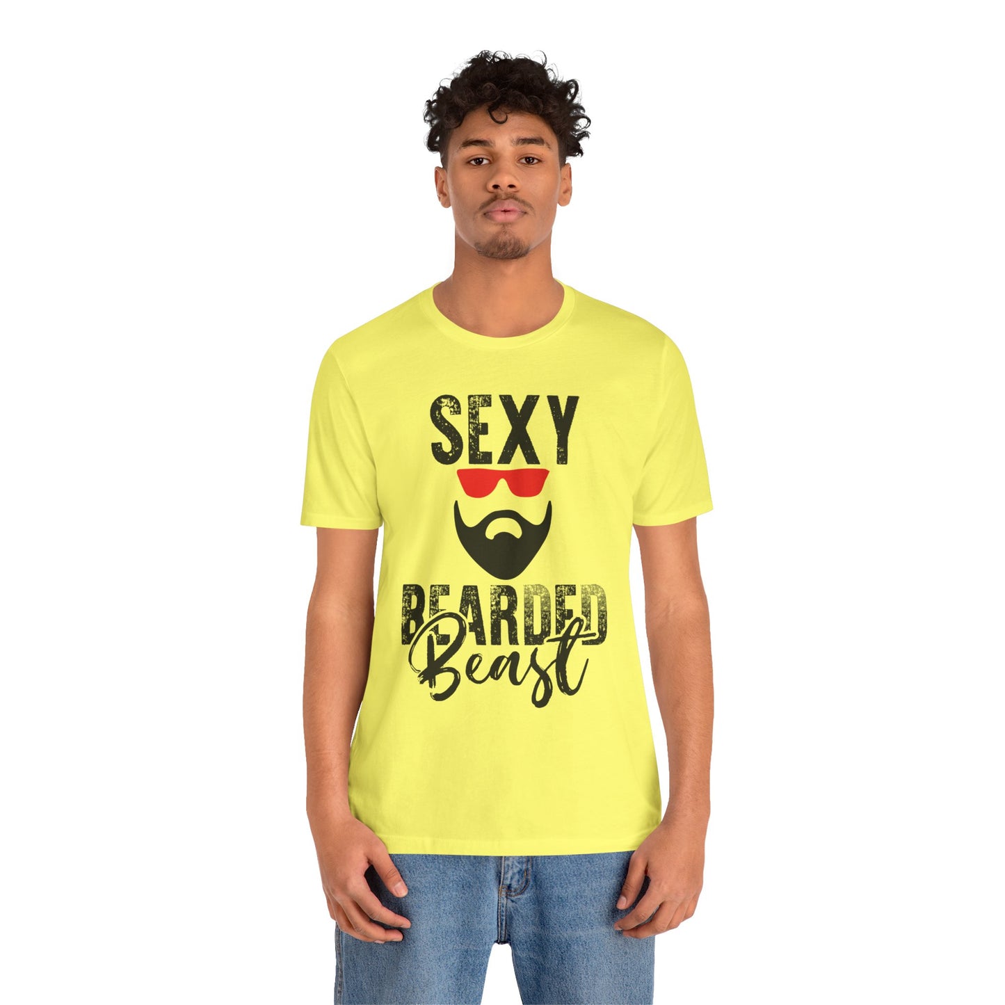 Sexy Bearded Beast Tee - Men's T-shirt
