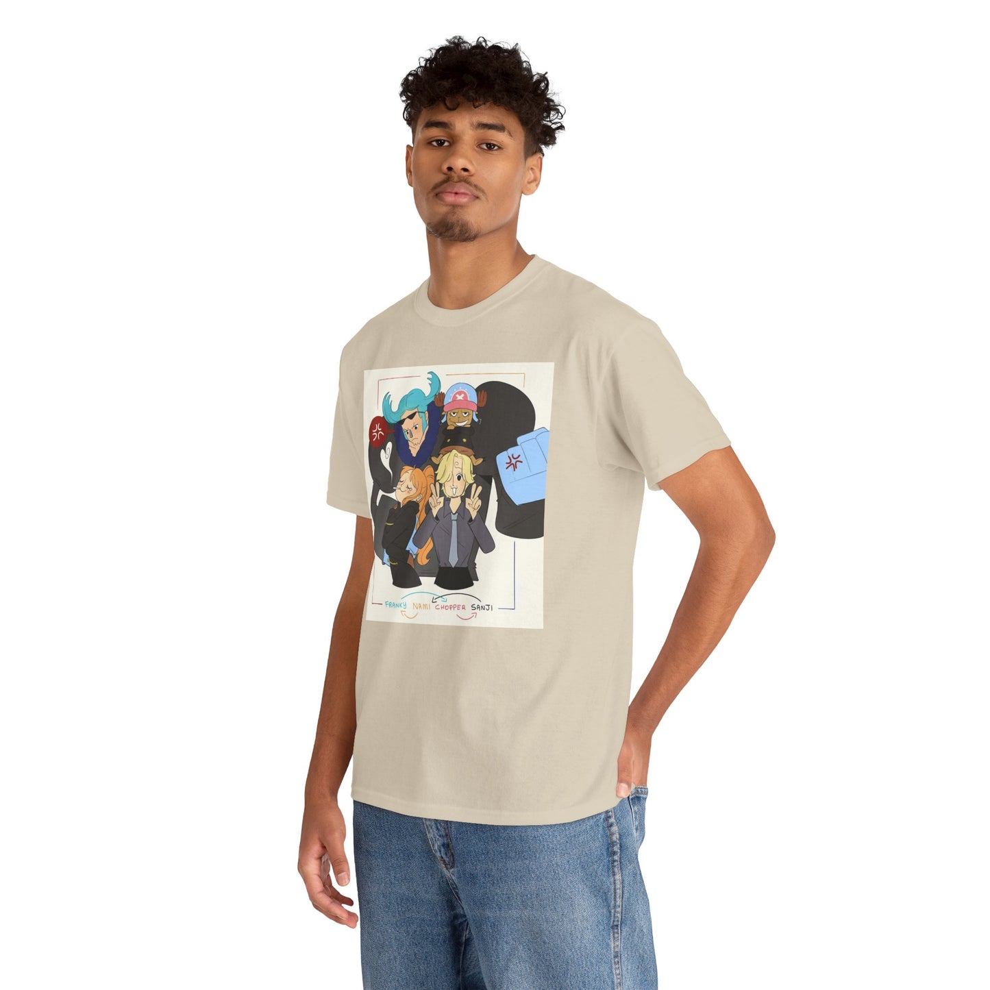 "Switched Bodies" Straw Hat Friends - One Piece Unisex Tee