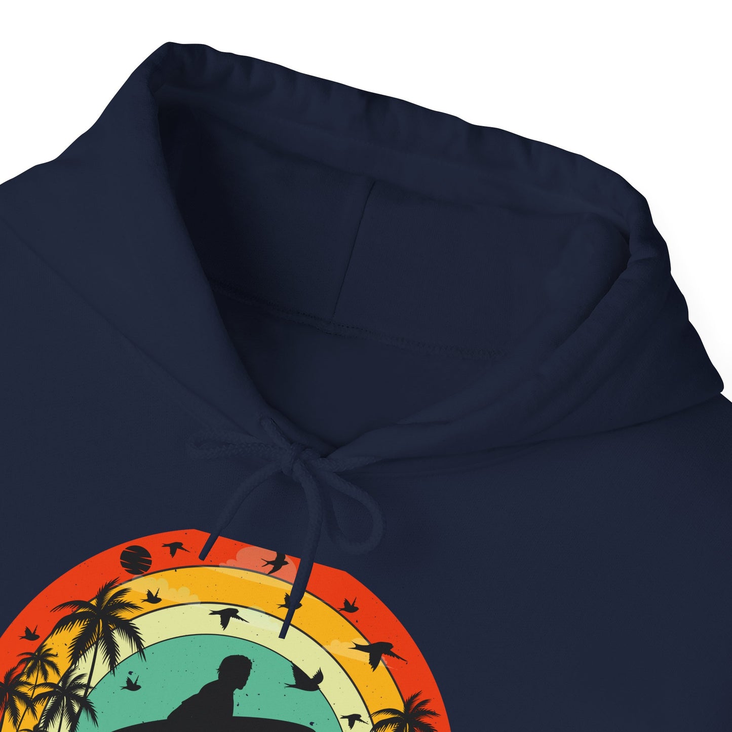 Retro Vintage Surfer Men's Hoodie