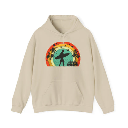 Retro Vintage Surfer Men's Hoodie