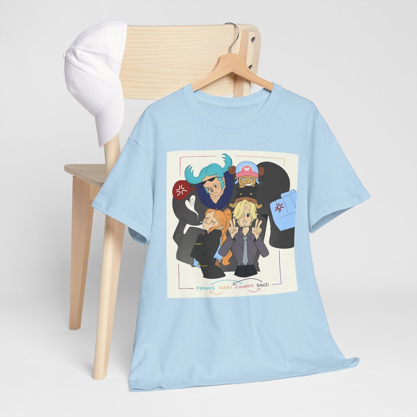 "Switched Bodies" Straw Hat Friends - One Piece Unisex Tee