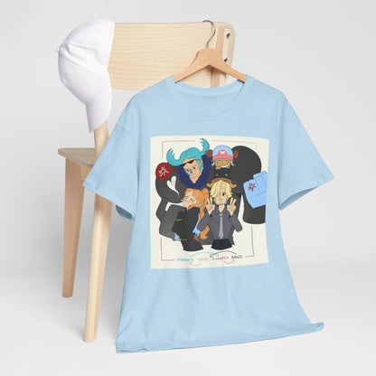 "Switched Bodies" Straw Hat Friends - One Piece Unisex Tee