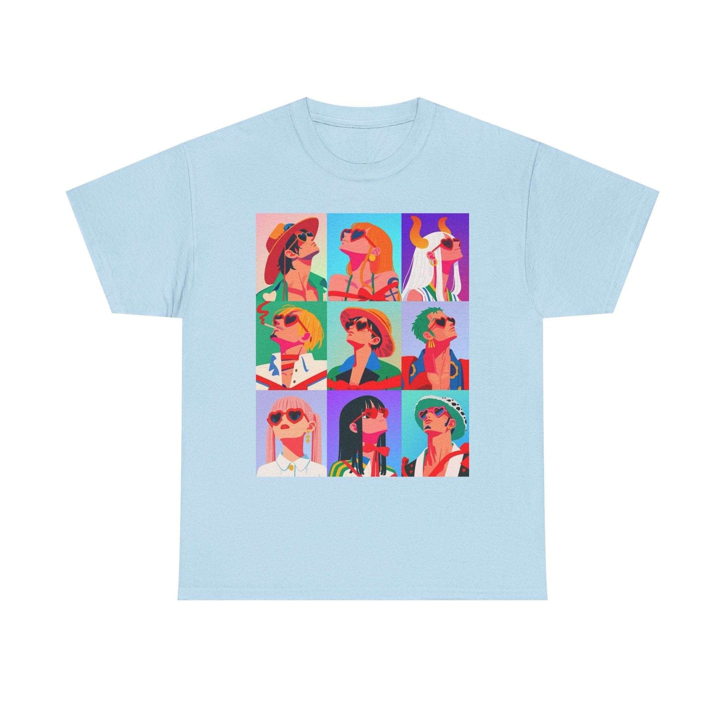 Retro One Piece Friends in Sunglasses Unisex Tee