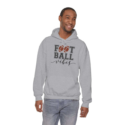 Football Vibes Men's Hoodie - Sporty Athletic Apparel