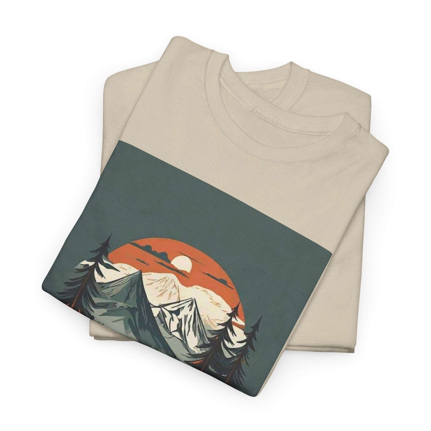 Moonlight Mountain Adventure Tee - Perfect Gift for Hikers