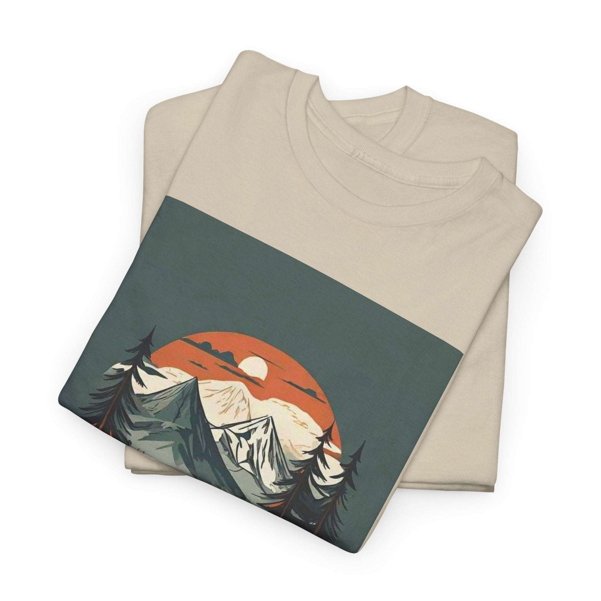 Moonlight Mountain Adventure Tee - Perfect Gift for Hikers