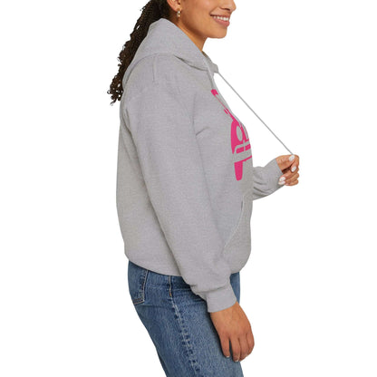 Pink Beetle Car Hoodie - Women's Hoodie