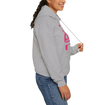 Pink Beetle Car Hoodie - Women's Hoodie