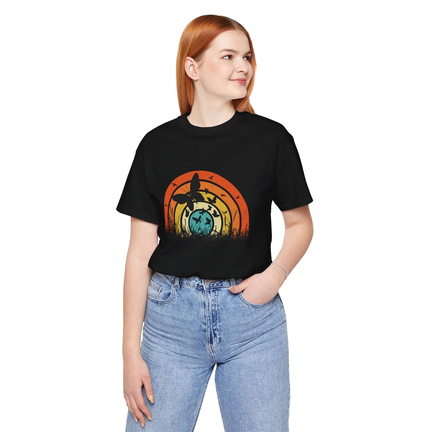 Vintage Retro Butterfly Women's T-shirt