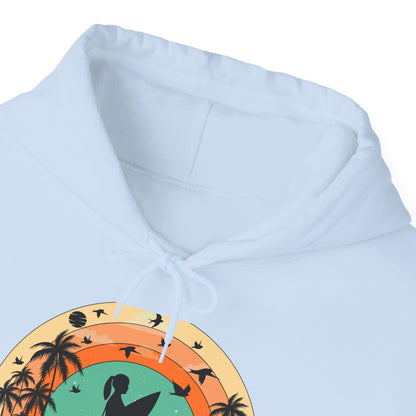 Vintage Retro Surfer Women's Hoodie
