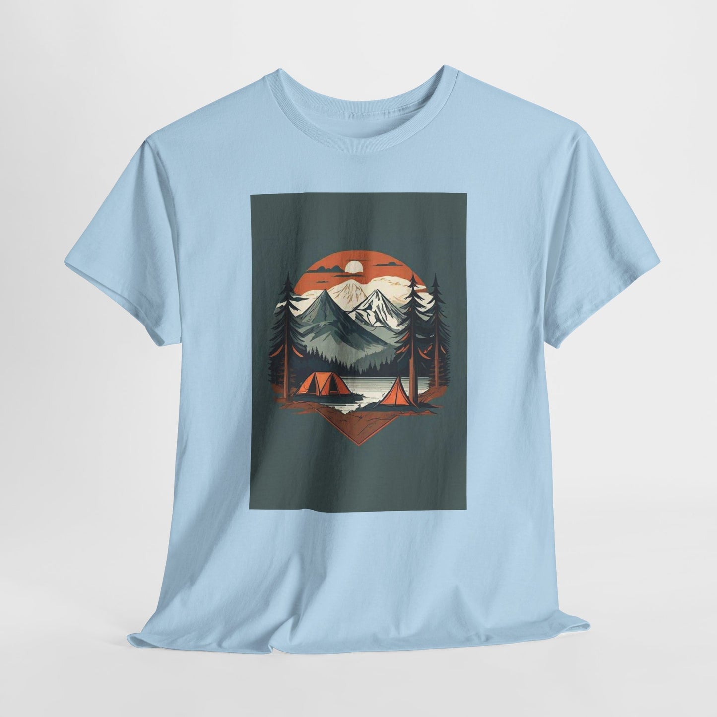 Moonlight Mountain Adventure Tee - Perfect Gift for Hikers