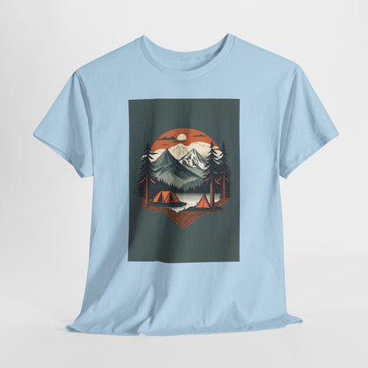 Moonlight Mountain Adventure Tee - Perfect Gift for Hikers
