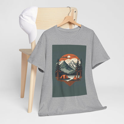 Moonlight Mountain Adventure Tee - Perfect Gift for Hikers