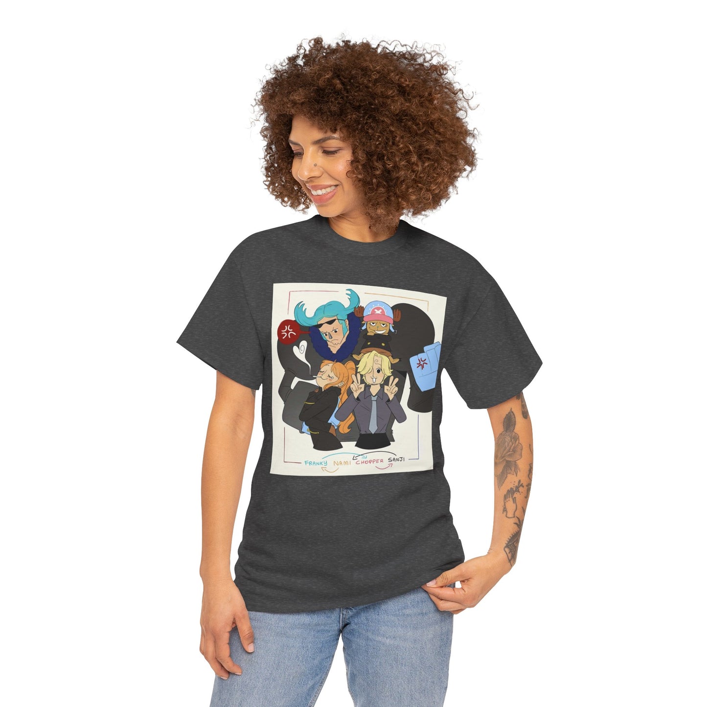 "Switched Bodies" Straw Hat Friends - One Piece Unisex Tee