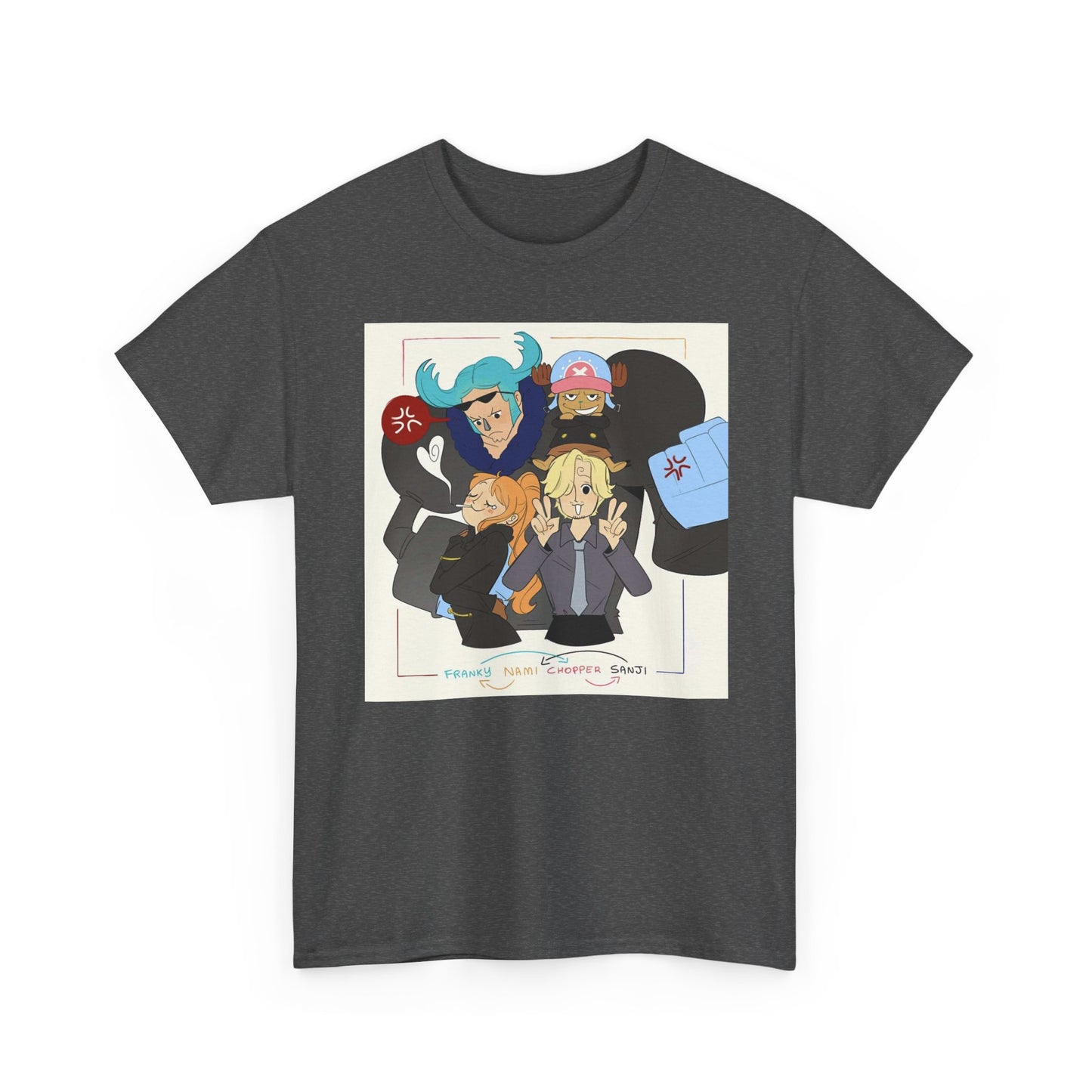 "Switched Bodies" Straw Hat Friends - One Piece Unisex Tee