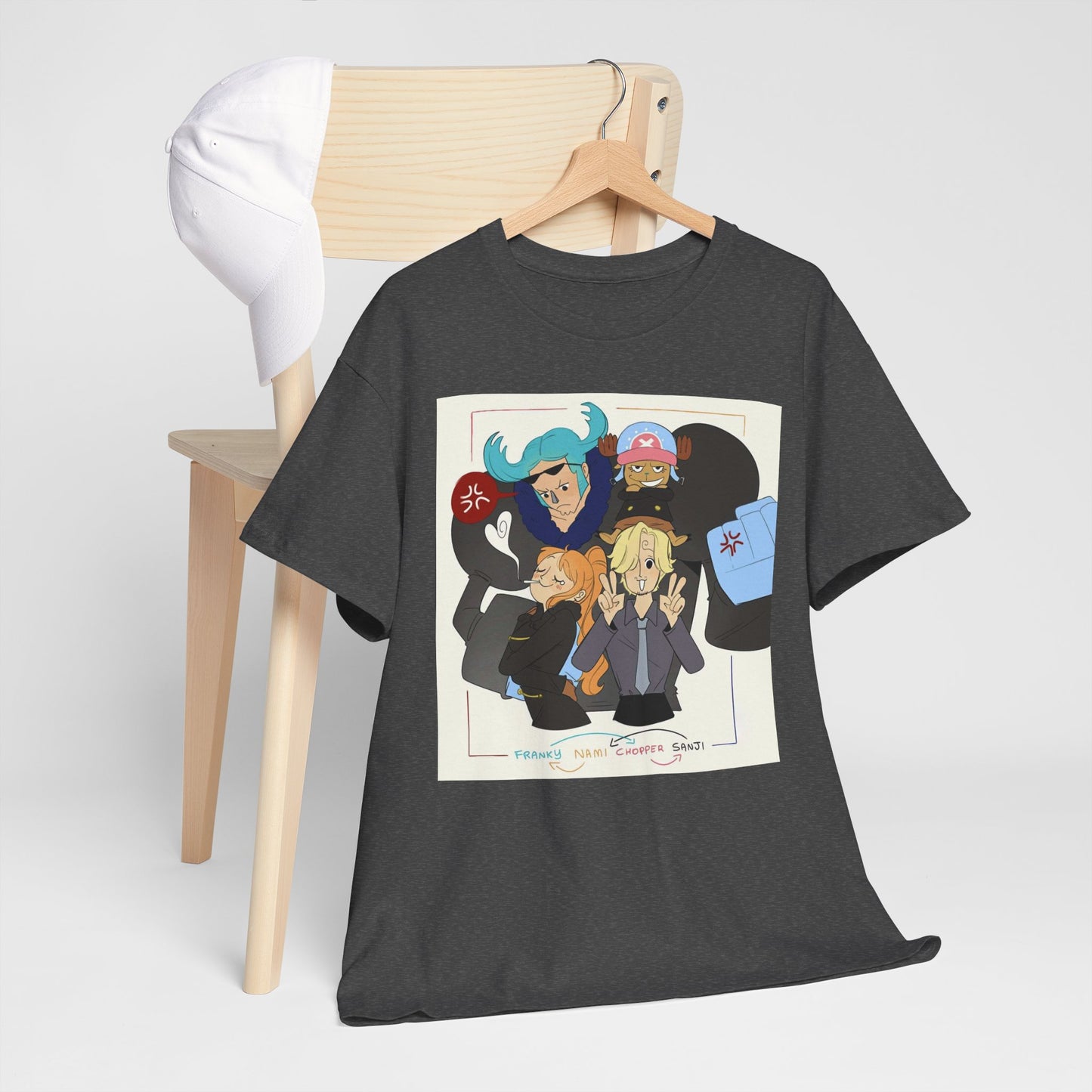 "Switched Bodies" Straw Hat Friends - One Piece Unisex Tee