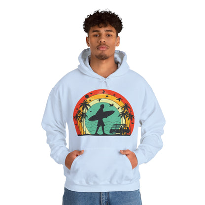 Retro Vintage Surfer Men's Hoodie
