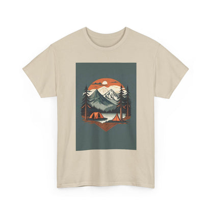 Moonlight Mountain Adventure Tee - Perfect Gift for Hikers
