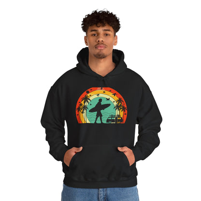 Retro Vintage Surfer Men's Hoodie