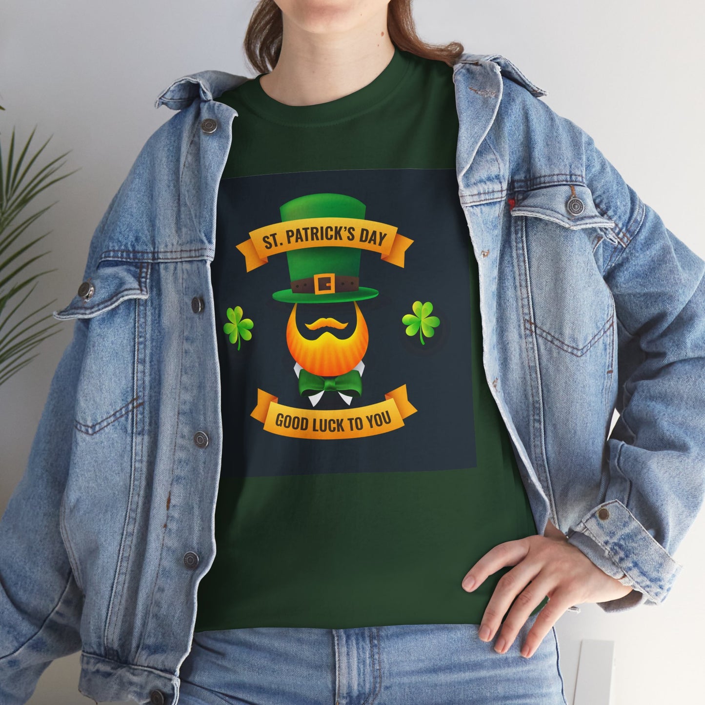 Unisex St. Patrick's Day T-Shirt — 'Good Luck to You' Lucky Leprechaun Tee (Limited Edition)