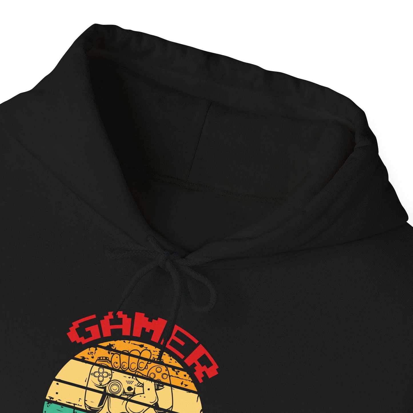 Gamer Club with Controller Design Men's Hoodie
