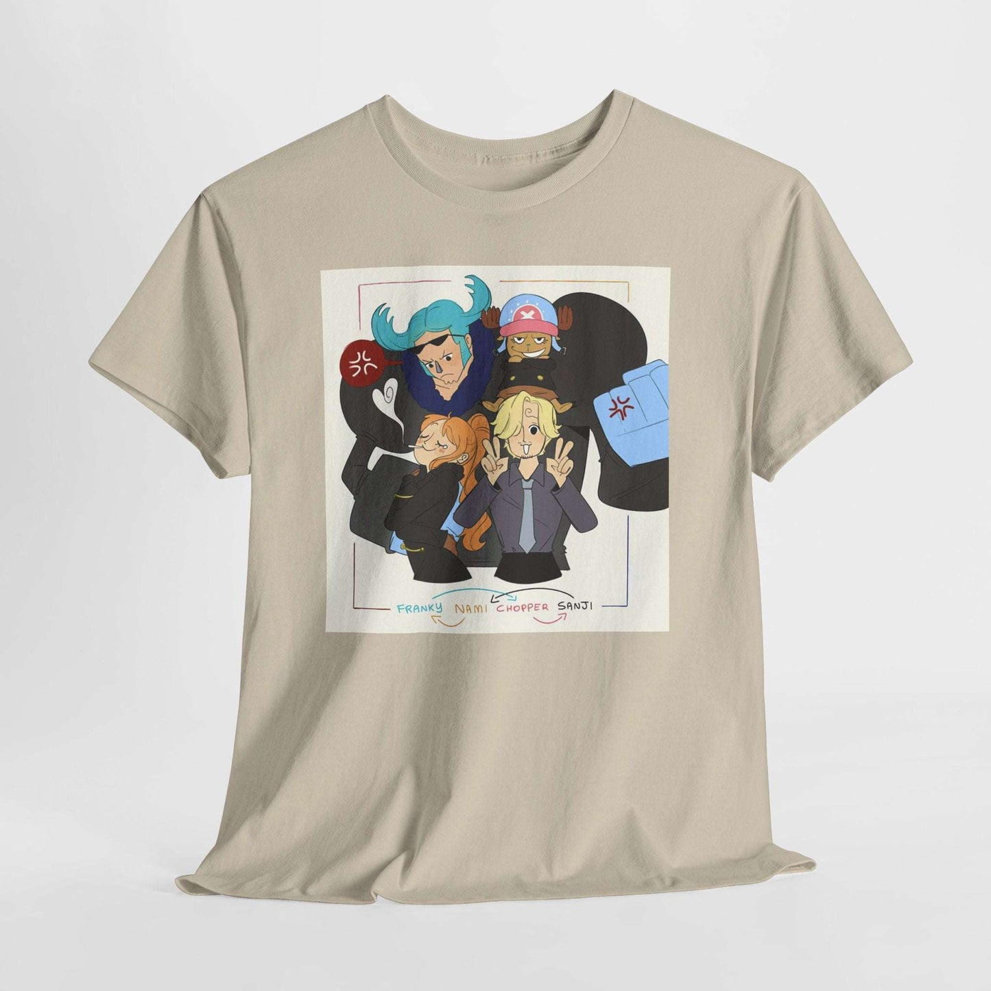 "Switched Bodies" Straw Hat Friends - One Piece Unisex Tee