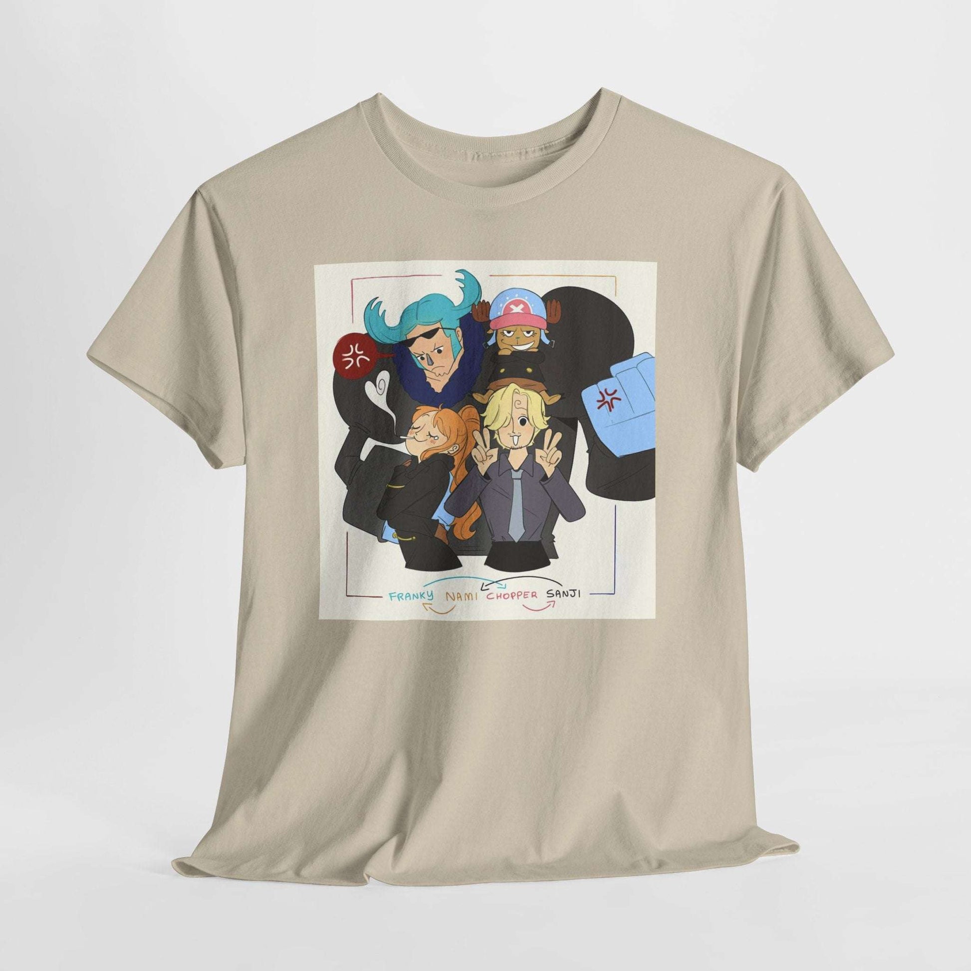 "Switched Bodies" Straw Hat Friends - One Piece Unisex Tee