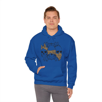 Three Skull Head - Men's Hoodie