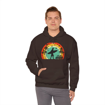 Retro Vintage Surfer Men's Hoodie