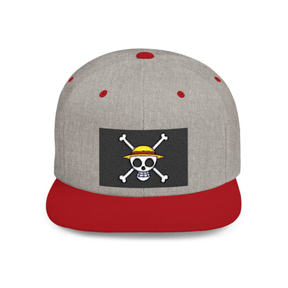 Stylish One Piece Strawhat Jolly Roger - Snapback Cap