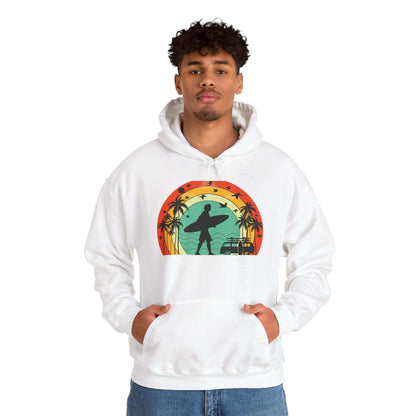 Retro Vintage Surfer Men's Hoodie