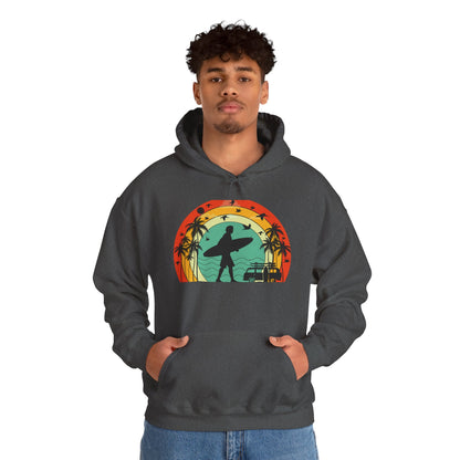 Retro Vintage Surfer Men's Hoodie