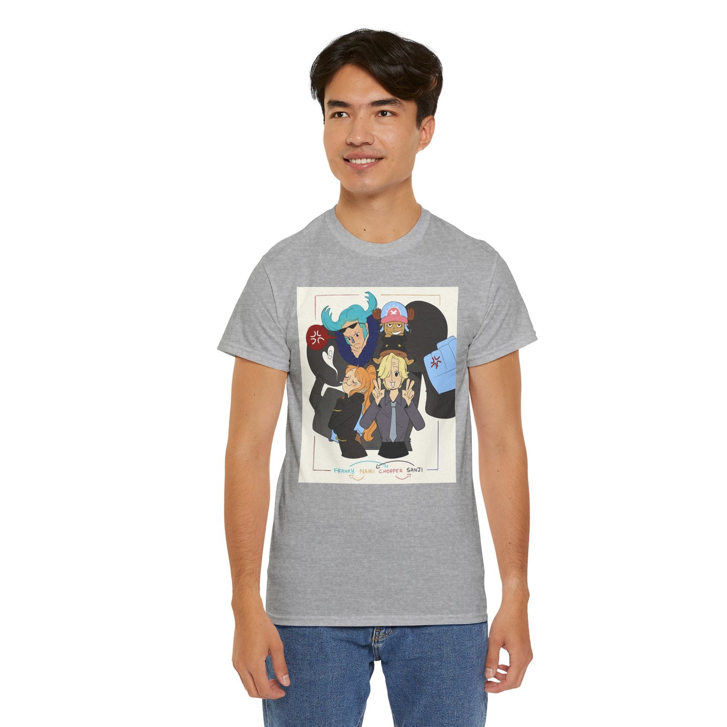 "Switched Bodies" Straw Hat Friends - One Piece Unisex Tee