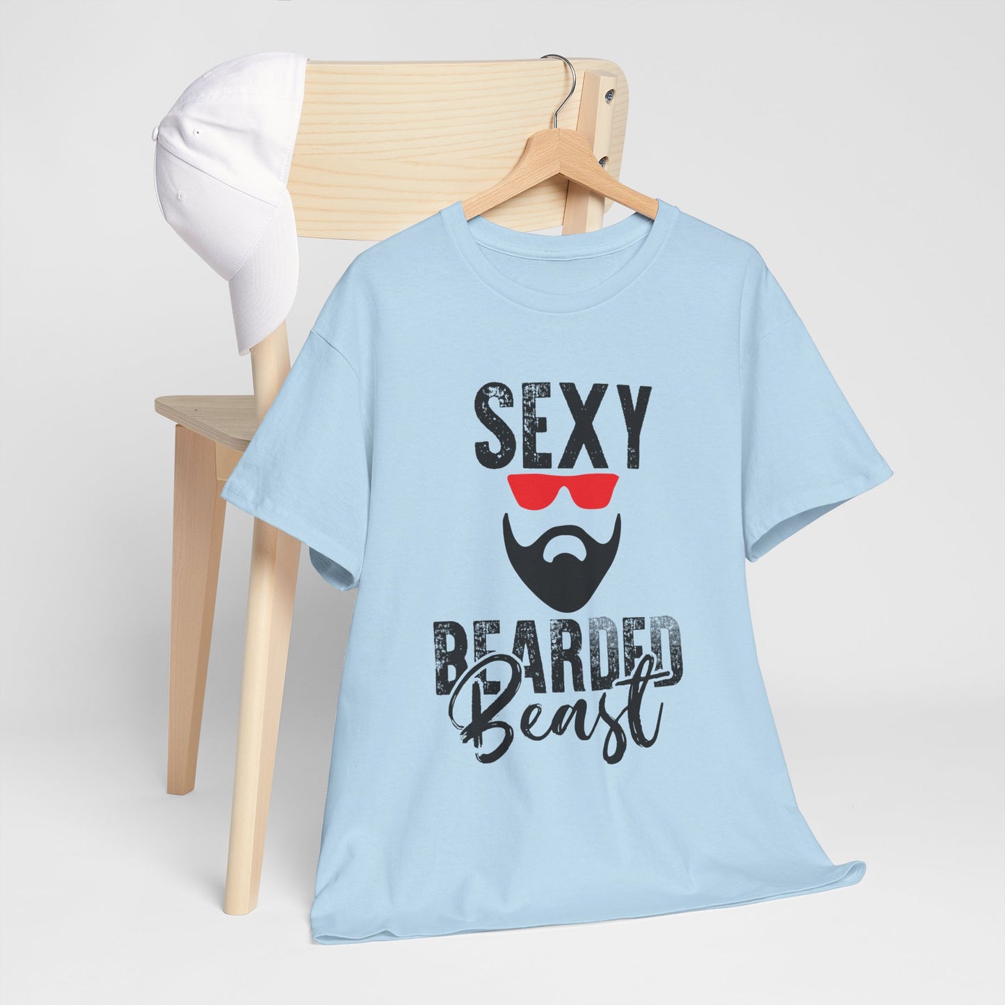 Sexy Bearded Beast Tee - Men's T-shirt