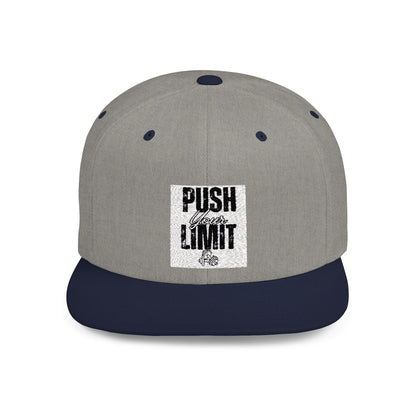 Motivational Snapback Cap - 'Push Your Limit'