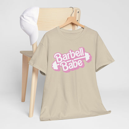 Barbell Babe Unisex Tee - Cute and Stylish Fitness Shirt for Women
