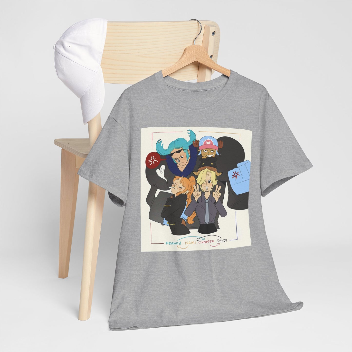 "Switched Bodies" Straw Hat Friends - One Piece Unisex Tee