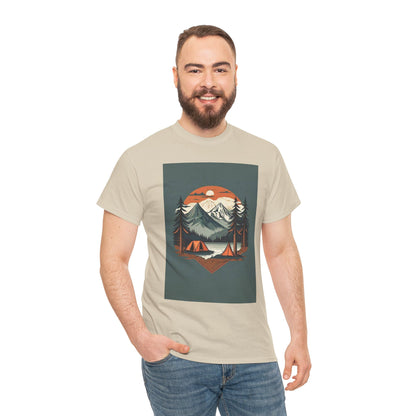 Moonlight Mountain Adventure Tee - Perfect Gift for Hikers