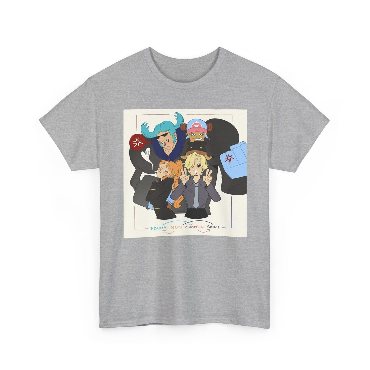 "Switched Bodies" Straw Hat Friends - One Piece Unisex Tee