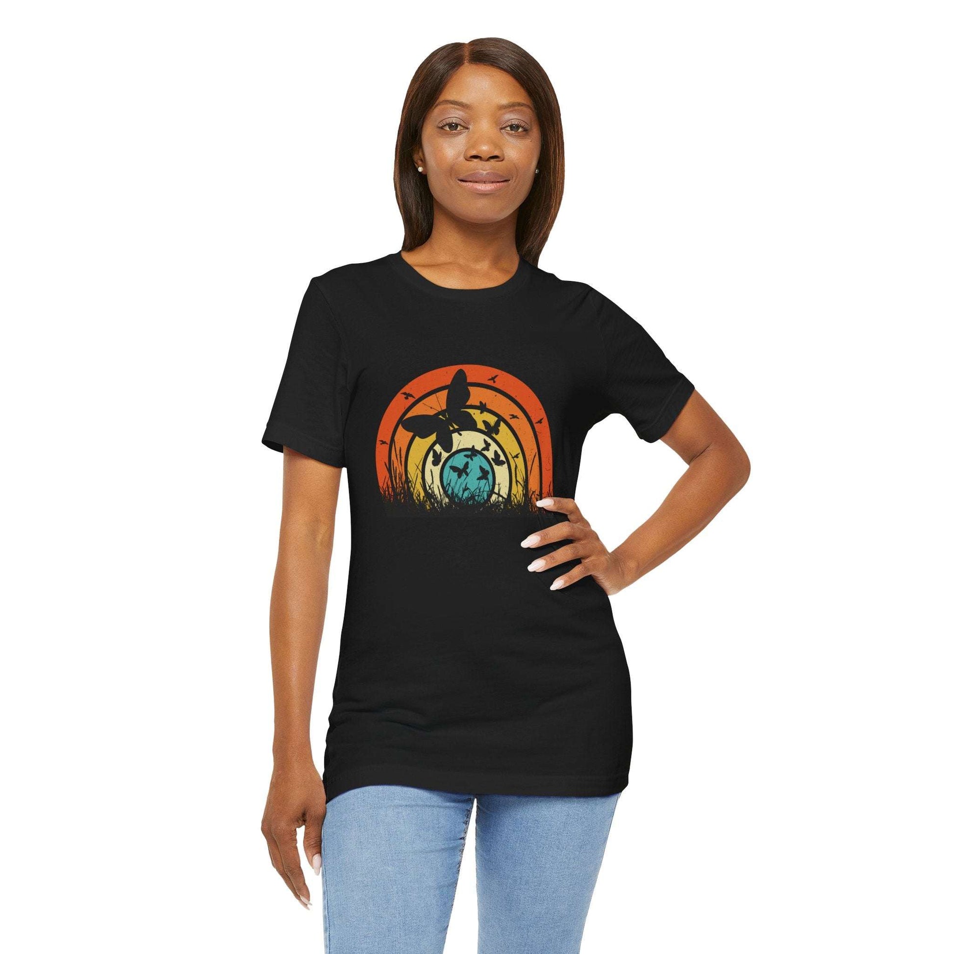 Vintage Retro Butterfly Women's T-shirt