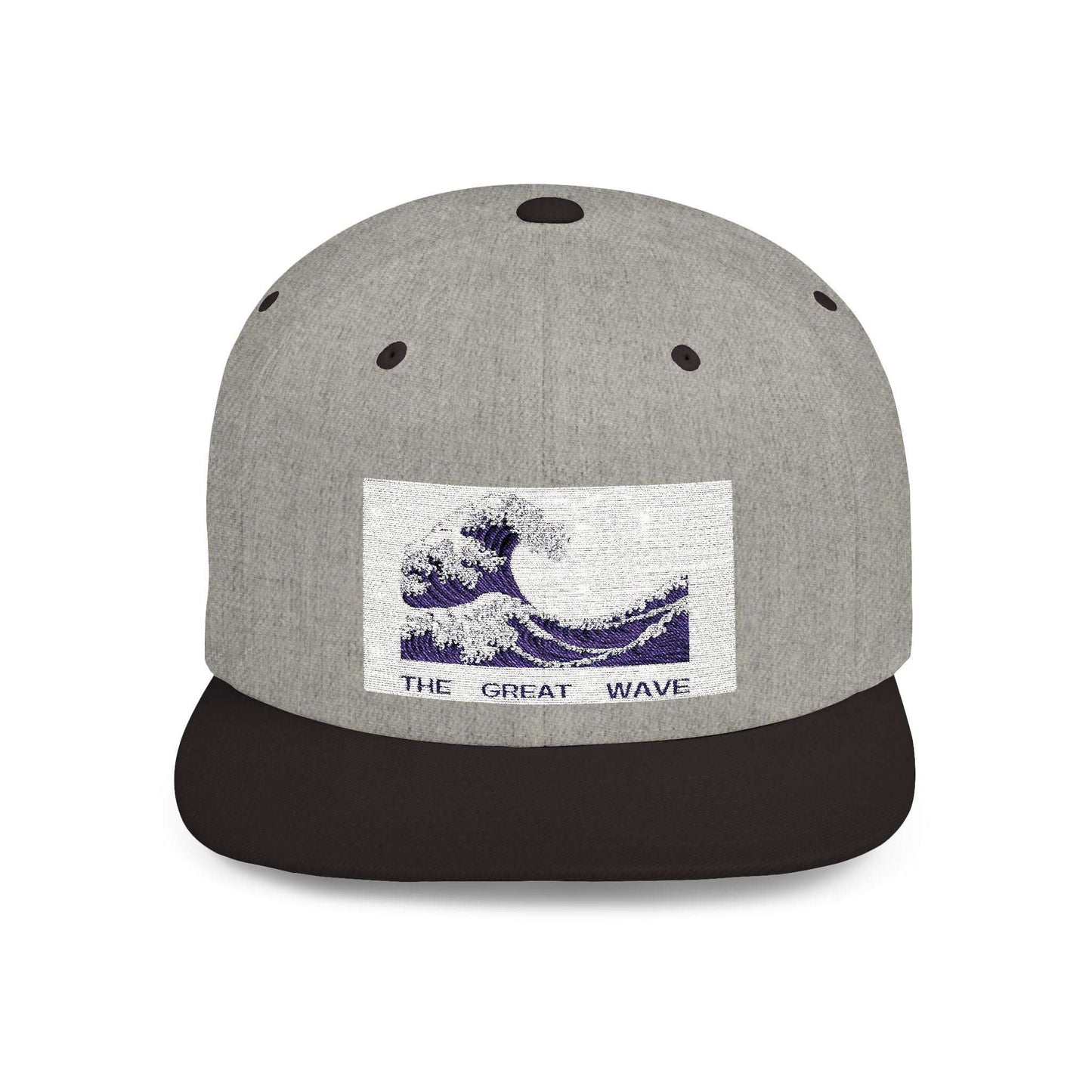 The Great Wave Snapback Hat
