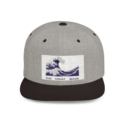 The Great Wave Snapback Hat