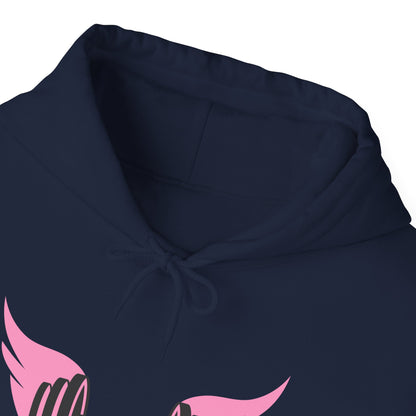 Women's Hoodie - Strong Barbell With Wings