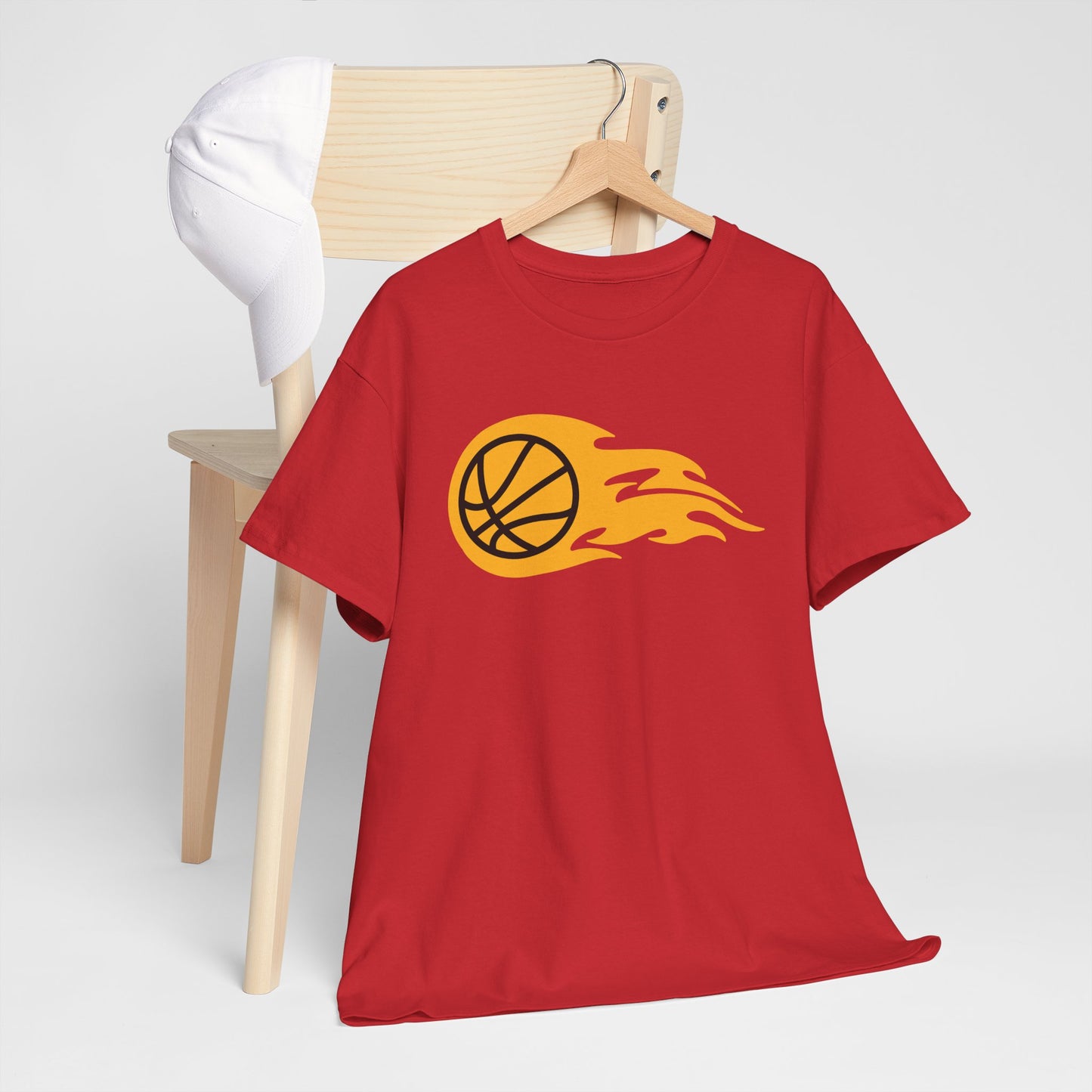 "Fire" Basketball Tee