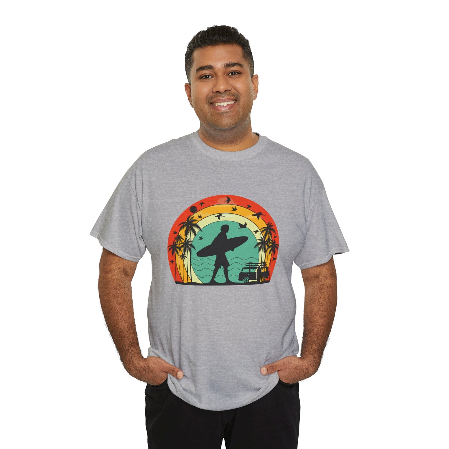 Retro Vintage Surfer Tee